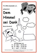 Ankündigung - Dem Himmel sei Dank