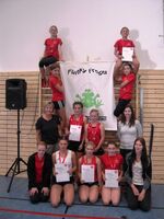 Funky Frogs beim Hessischen Landesfinale im Rope Skipping 2012