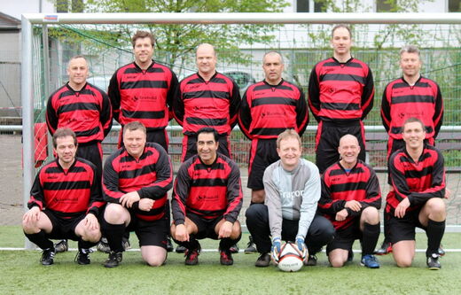 Foto: Altherren-Mannschaft des TV Crumstadt
